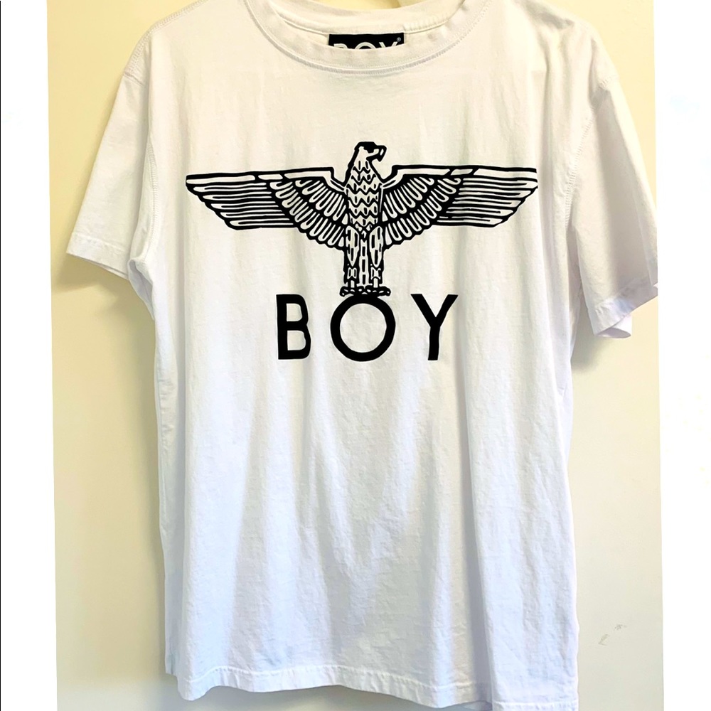 BOY LONDON Eagle Print Cotton T-shirt